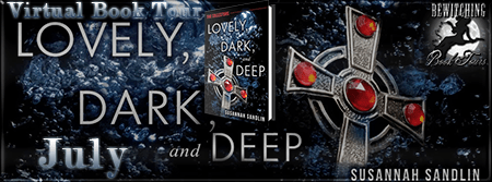 Bewitching Book Tour, July 2014, Lovely, Dark and Deep book cover