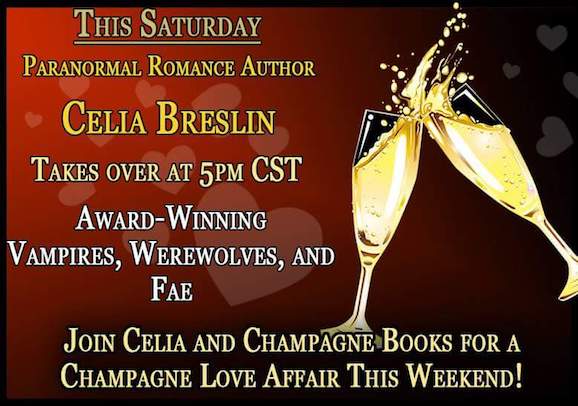 Champagne Books Facebook Party, Feb 25, 2017