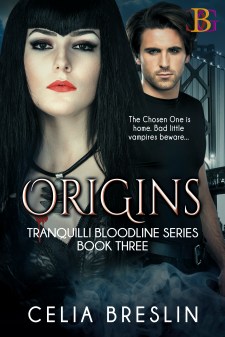 Origins book cover by Celia Breslin