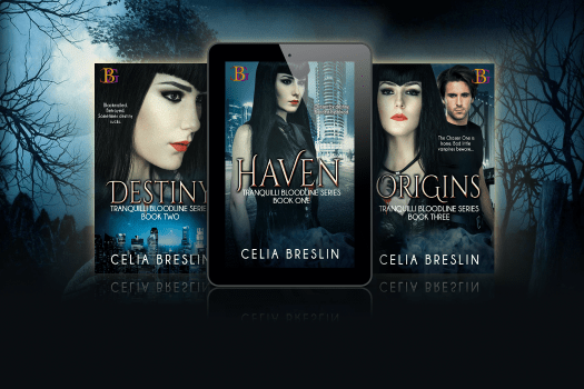 Tranquilli bloodline series book covers