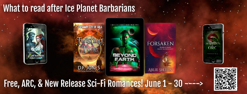 Click this Promotional graphic to check out new sci fi romance books