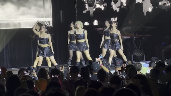 photo taken by me of NMIXX concert, Paramount Theater, Oakland, CA, US, 2026