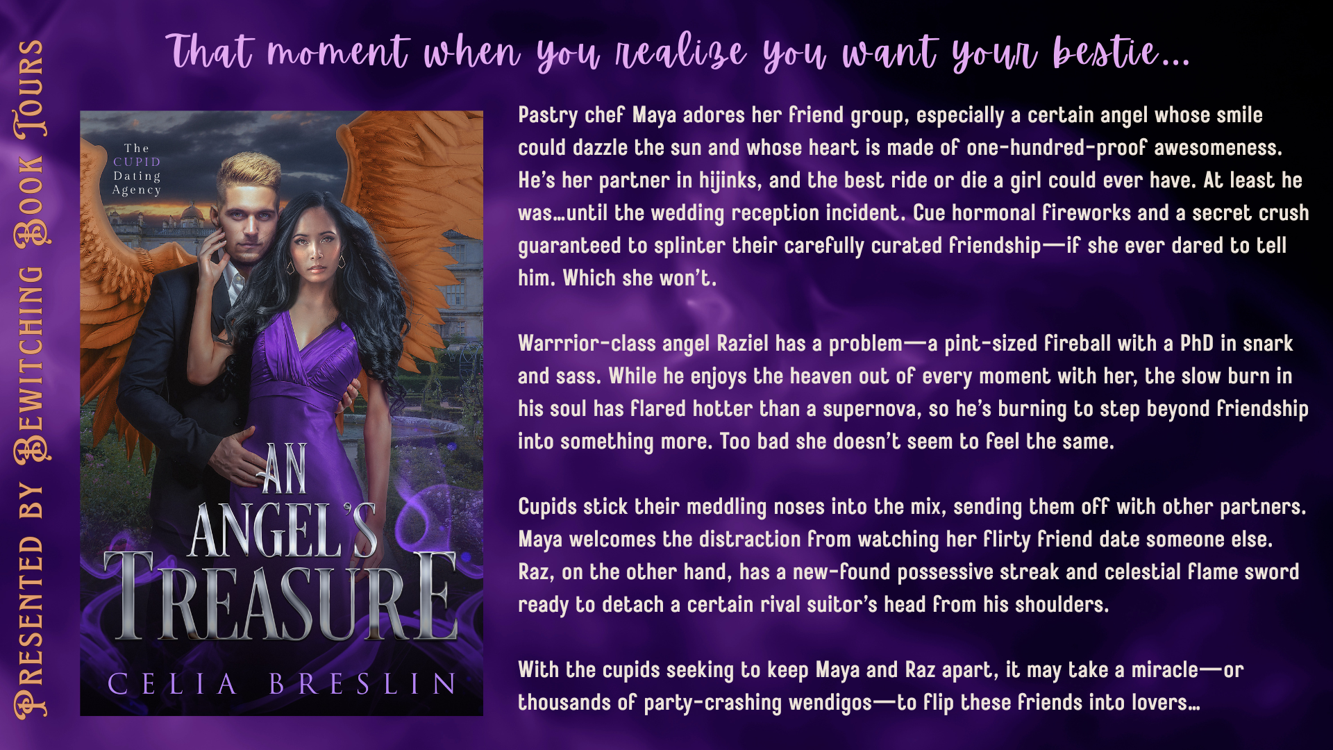 Bewitching Book Tours presents: An Angel's Treasure by Celia Breslin Release Day Blitz, June 4, 2026